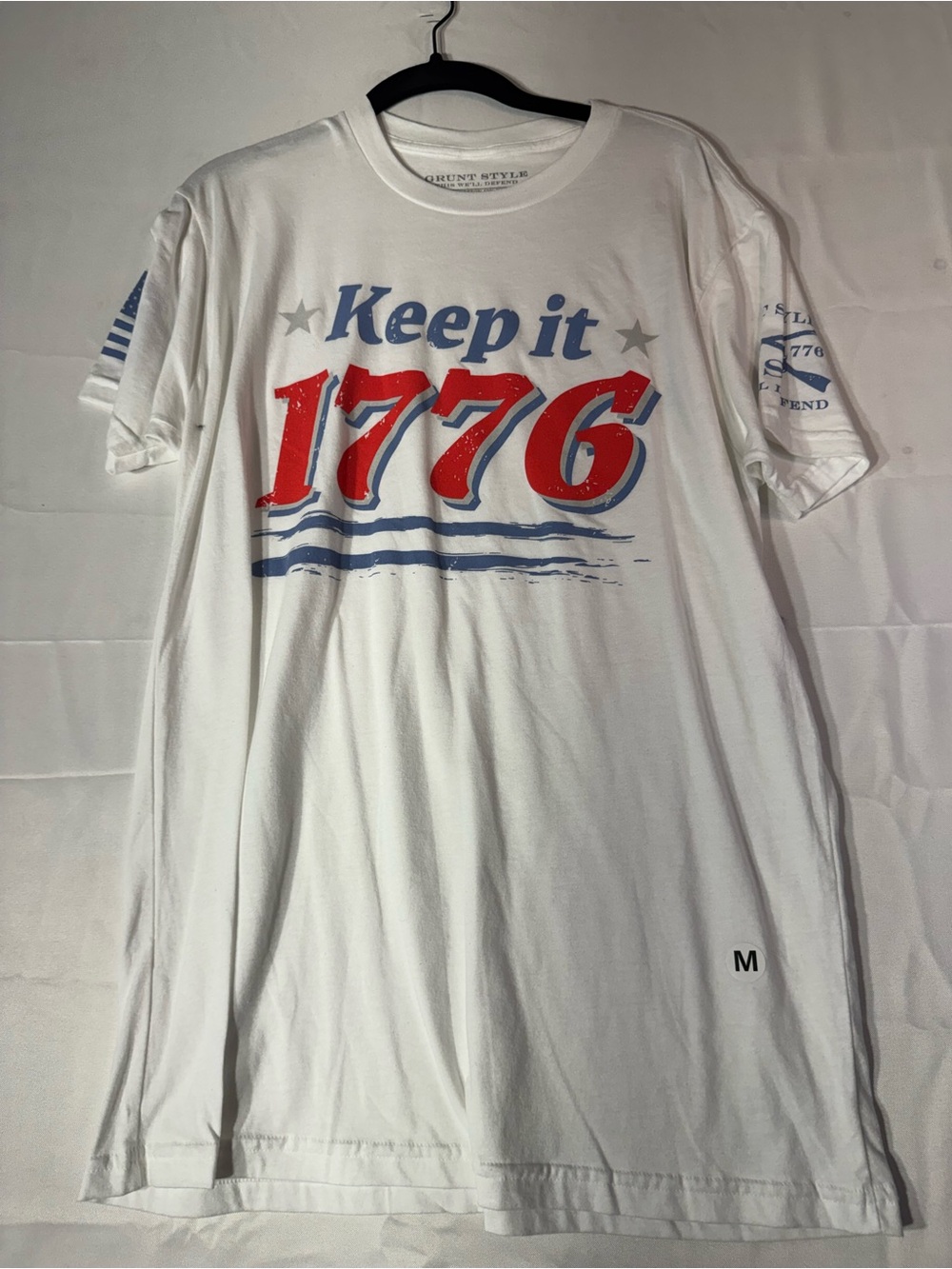 New Grunt Style Medium  Keep It 1776 Graphic Tee - USA 250